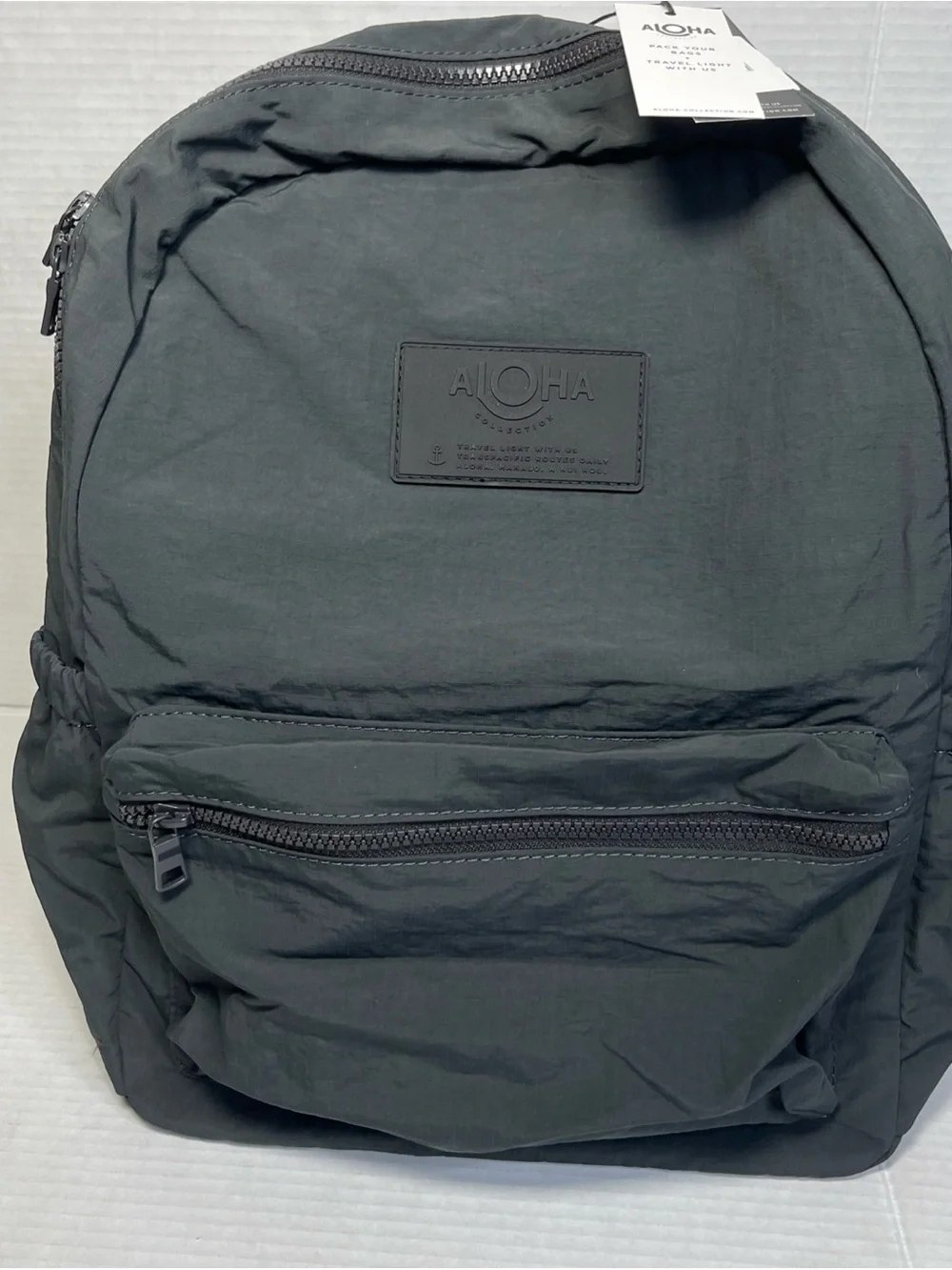 ALOHA Collection Keep It Light Backpack Monochrome Black NWT